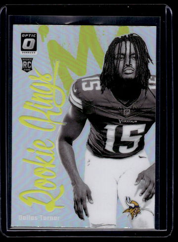 2024 Panini Donruss Optic Rookie Kings Holo Dallas Turner #12 RC