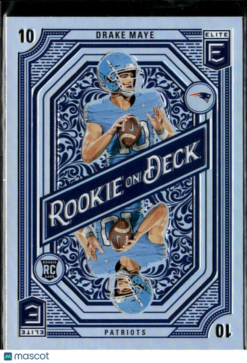 2024 Panini Donruss Elite Rookie on Deck Drake Maye #3 RC