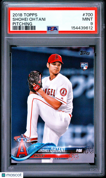 2018 Topps Shohei Ohtani #700 PSA 9