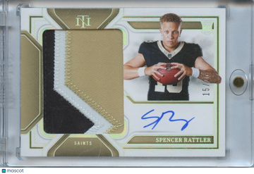 2024 Spencer Rattler Patch Rookie Panini Authentic