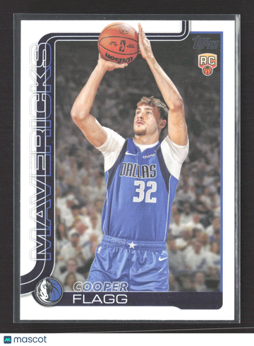 2025 Topps Flagship Cooper Flagg #201 RC