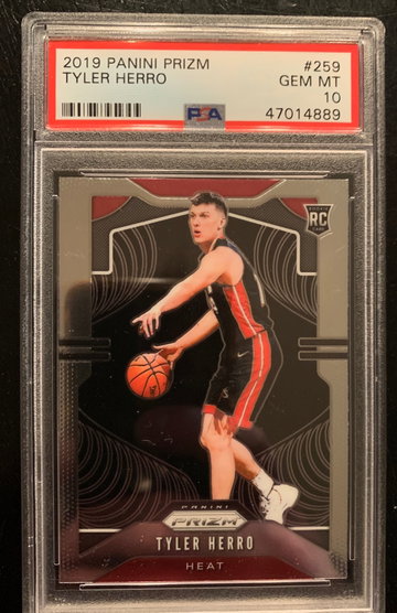 2019 Prizm Tyler Herro PSA 10