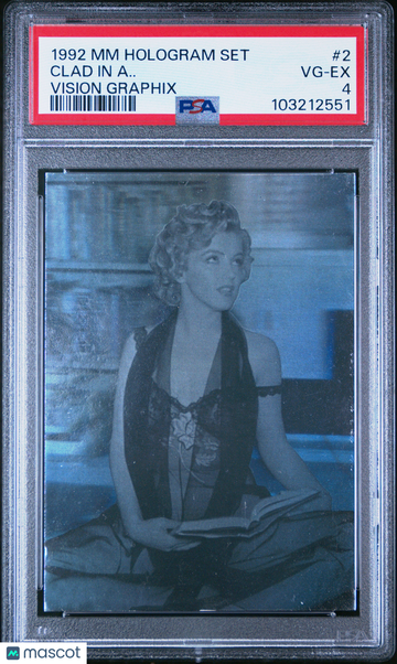 1992 Marilyn Monroe Hologram Set 1992 Marilyn Monroe Hologram Set Clad In A.. #2 2 Vision Graphix Vision Graphix PSA 4 4