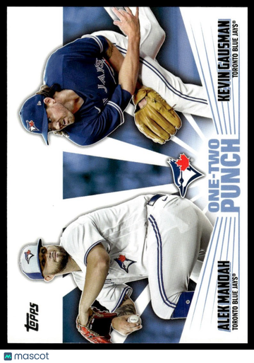 2023 Topps Alek Manoah / Kevin Gausman #12P-9 One-Two Punch