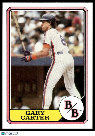 1987 Topps Boardwalk and Baseball Gary Carter #11b