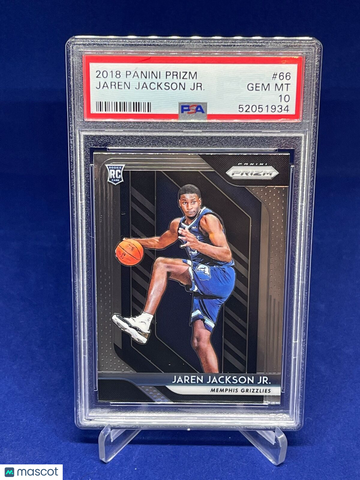 2018 Panini Prizm Jaren Jackson JR. #66 PSA 10