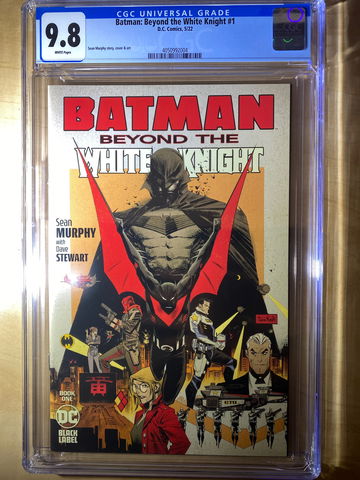 Batman Beyond The White Knight #1 CGC 9.8 DC Comics, 1st Print 