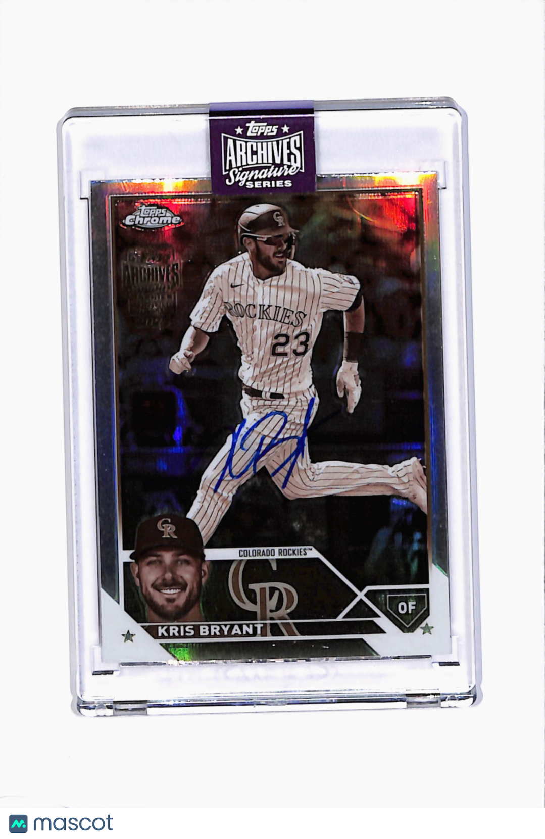 2023 Topps Archives Signature Series Kris Bryant #80 Chrome