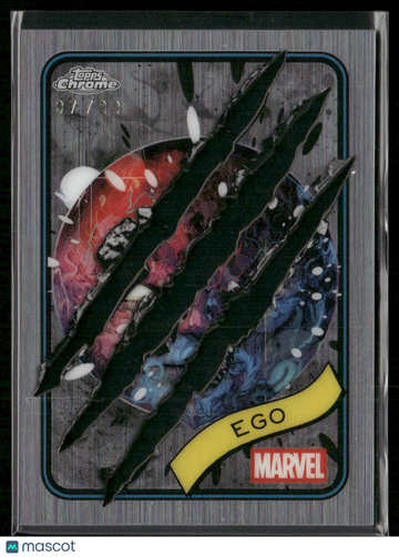 2025 Topps Chrome Marvel Ego Wolverine Clawed 07/20 #55