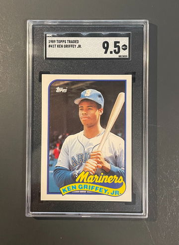 1989 Topps Traded Ken Griffey Jr. #41T SGC 9.5 MT+