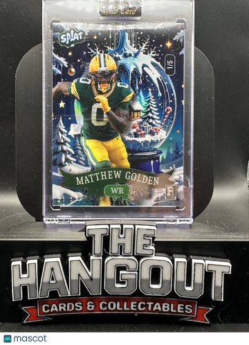2025 Wild Card Splat Matthew Golden #SCFSGa5-MG /5