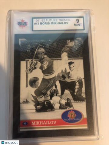 1991-92 Future Trends '72 Hockey Canada Boris Mikhailov #43 KSA 9