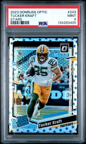 2023 Optic Stars Tucker Kraft #243 PSA 9