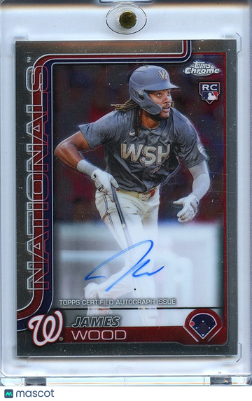2025 Topps Chrome James Wood Rookie Topps