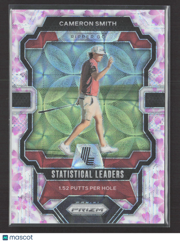 2024 Panini Prizm LIV Golf Cameron Smith #93 Cherry Blossom 05/27