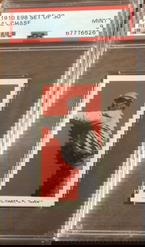 1910 E98 Set of 30 Hal Chase PSA 9 Mint NY Americans