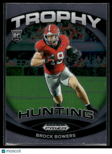 2024 Panini Prizm Draft Picks Brock Bowers #TH-BBS Trophy Hunting