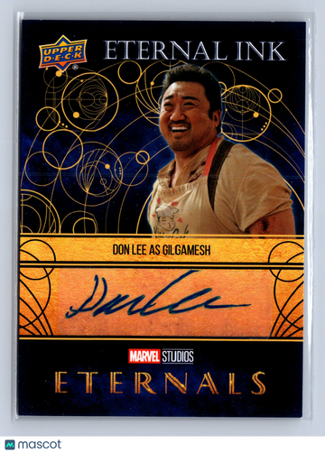 2023 Upper Deck Marvel Studios Eternals Eternal Ink Don Lee as Gilgamesh #EI1-DL
