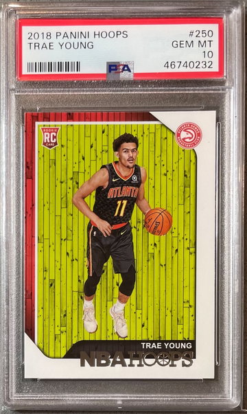 2019-20 NBA Hoops Trae Young PSA 10