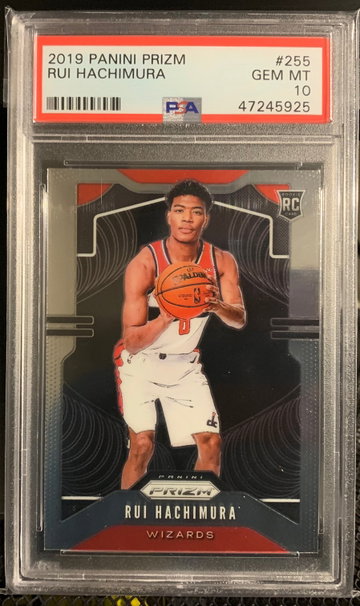 2019-20 Prizm Rui Hachimura PSA 10
