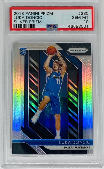 Luka Doncic Silver Prizm 