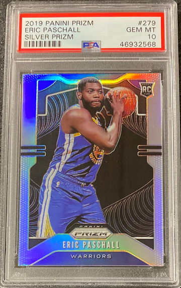 Eric Paschall 2019 panini prizm silver