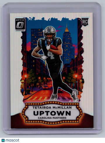 2025 Panini Donruss Optic Uptown Tetairoa McMillan #20 RC