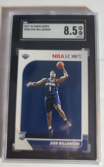 Zion Williamson 2019-20 Hoops SGC 8.5