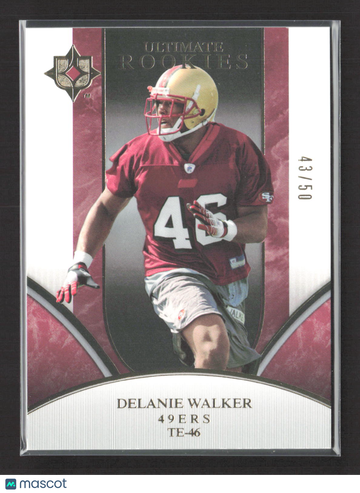 2006 Upper Deck Ultimate Collection Ultimate Rookies Delanie Walker #300