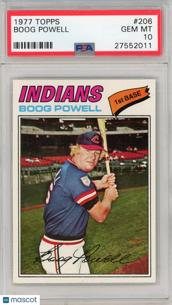 1977 Topps Boog Powell #206 PSA 10