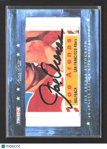 2007 TRISTAR Signa Cuts Joe Arenas #15 /15