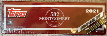 2021 Topps Baseball Complete Set 582 Montgomery Club Foil Stamp Edition