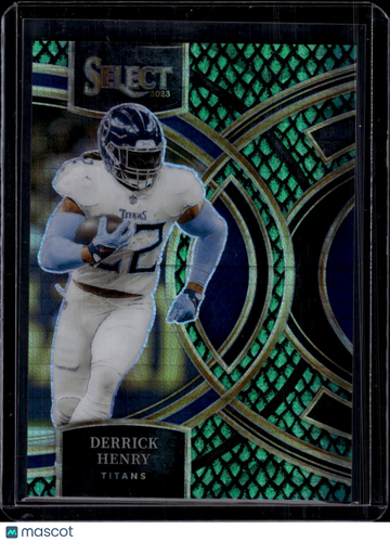 2024 Panini Select Prizm Derrick Henry #156 Green