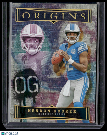 2023 Panini Origins Hendon Hooker #OG-HH Original Gridiron