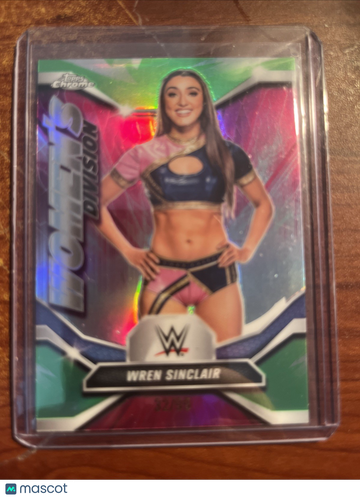 2026 Topps Chrome WWE Wren Sinclair #FR-18 Chrome Parallel/Variety Insert