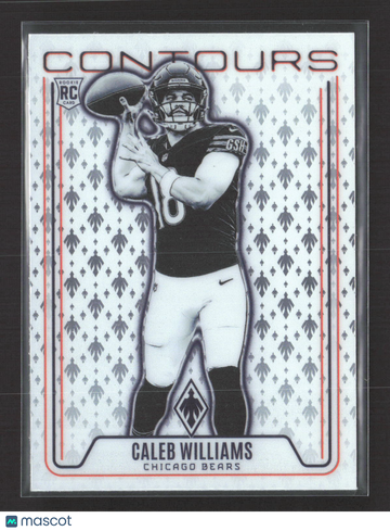 2025 Panini Phoenix Contours Caleb Williams #CON-CWS RC
