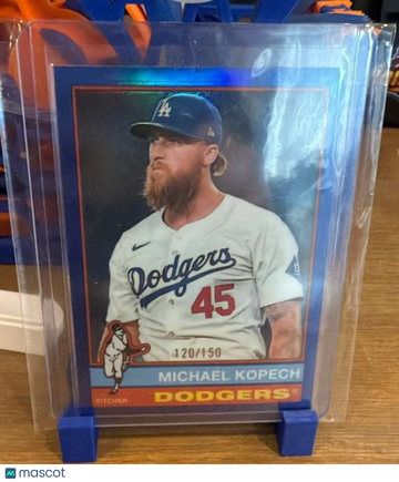 2025 Topps Heritage - Chrome Blue Refractor Michael Kopech #288
