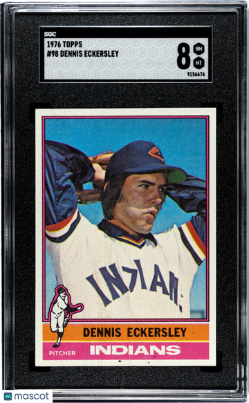 1976 Topps Dennis Eckersley #98 SGC 8
