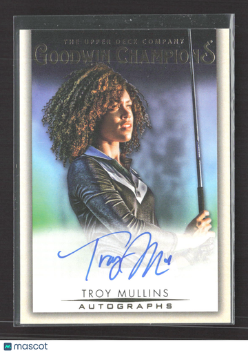 2021 Upper Deck Goodwin Champions Troy Mullins #A-TM Autograph Auto