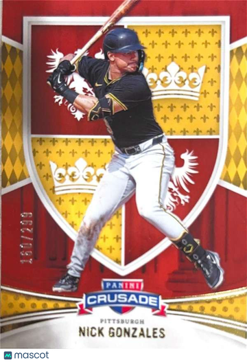 2024 Panini Crusade - Red Nick Gonzales #50