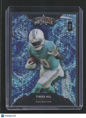 2024 WILD CARD AMERICAN METALLIX TYREEK HILL #WMP-TH /5 WILD LIQUID SN,/5