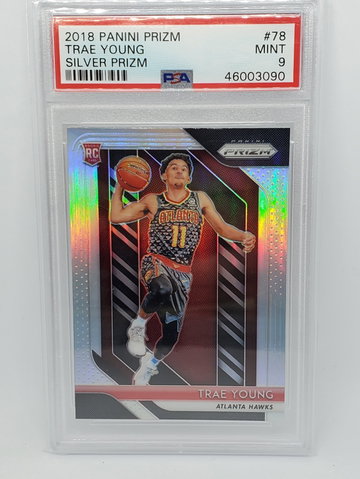 Trae Young PSA 9 Silver Great centering x-over?