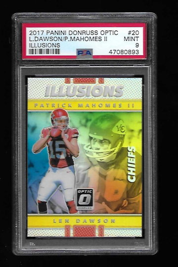 2017 Donruss Optic Patrick Mahomes ILLusions