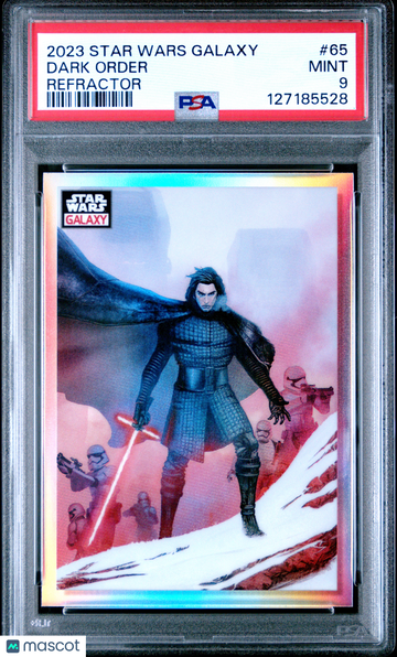 2023 Topps Chrome Star Wars Galaxy Dark Order #65 PSA 9