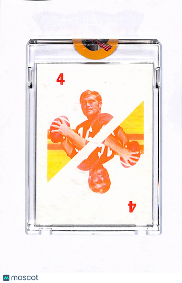 1972 Topps Football Playing Cards Bob Griese #4