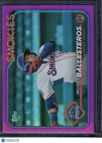 2024 Topps Pro Debut Moises Ballesteros #PD-75 Fuchsia Foil SN