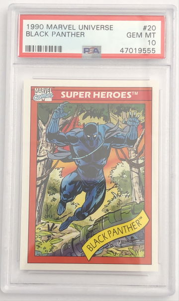 1990 Marvel Universe Black Panther PSA 10 Pop 16