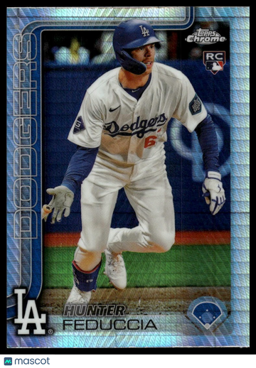 2025 Topps Chrome Hunter Feduccia #288 Prism Refractors RC