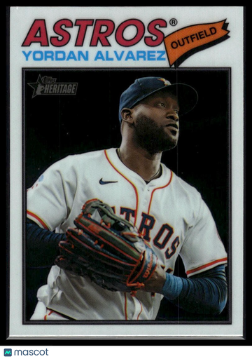 2026 Topps Heritage Yordan Alvarez #25 Chrome