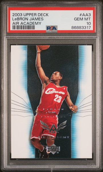 2003 Upper Deck Air Academy LeBron James #AA3 PSA 10
